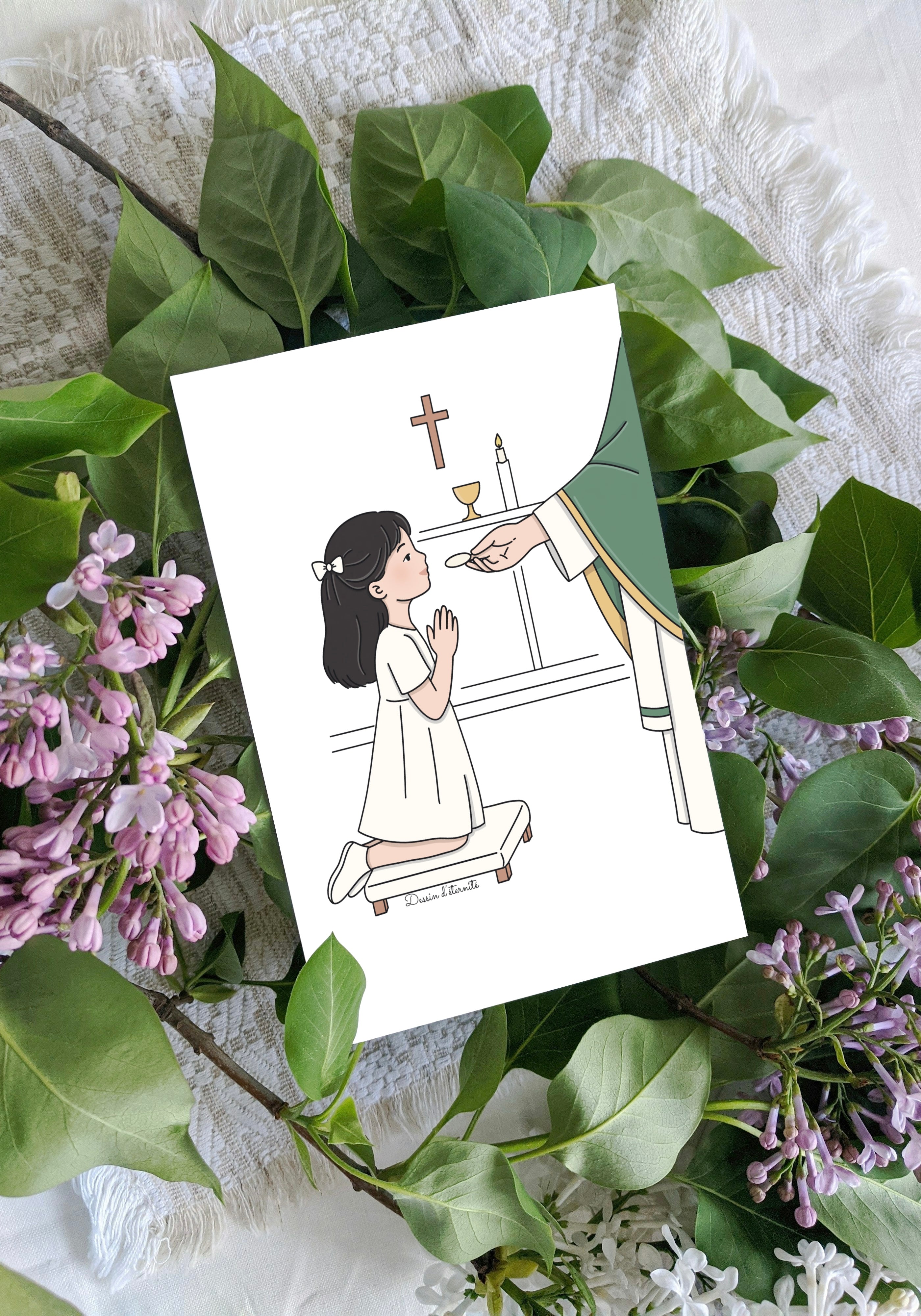 Signets première communion fillette