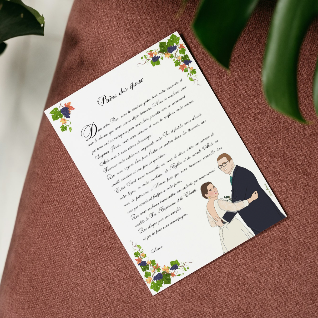 Prière des époux/fiancés