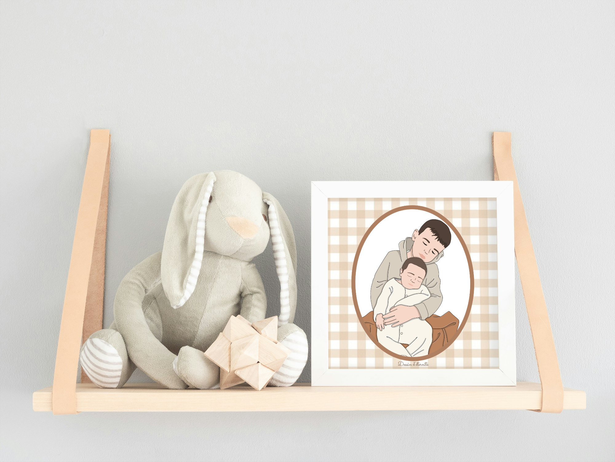 Illustration sur-mesure de 1 pers et +