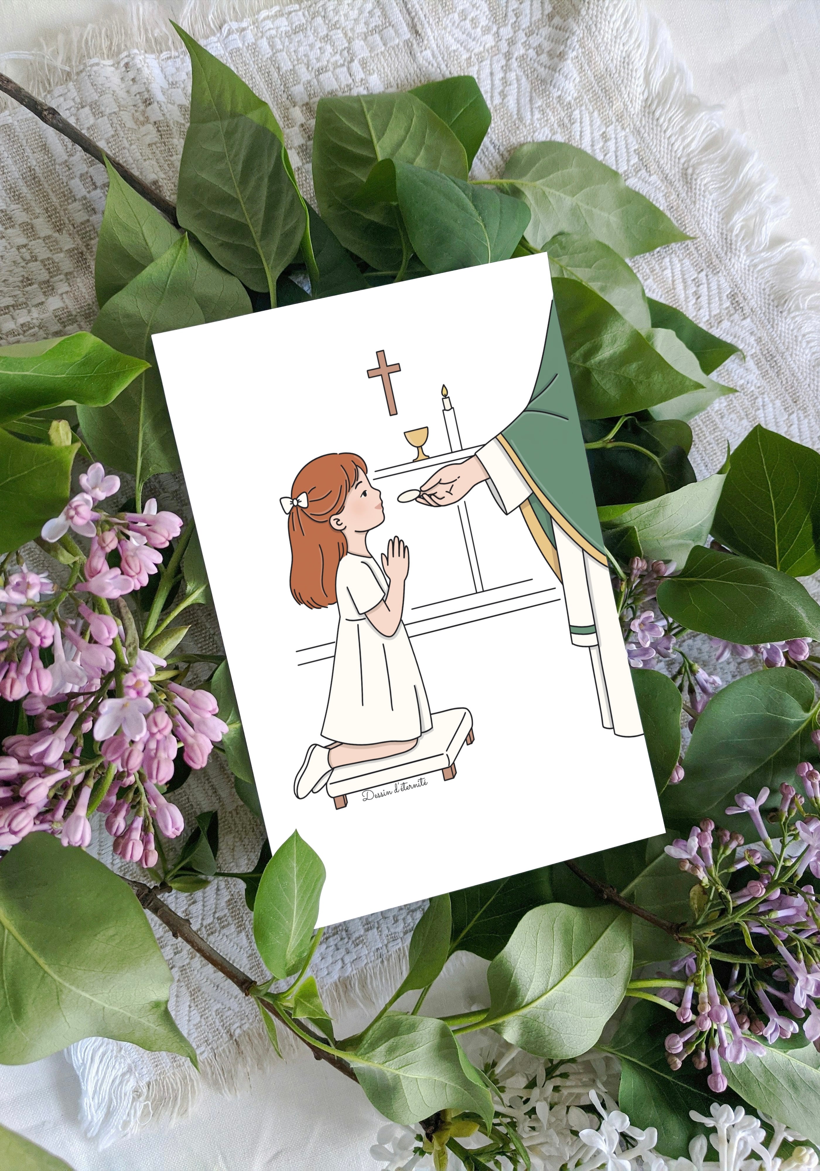 Signets première communion fillette