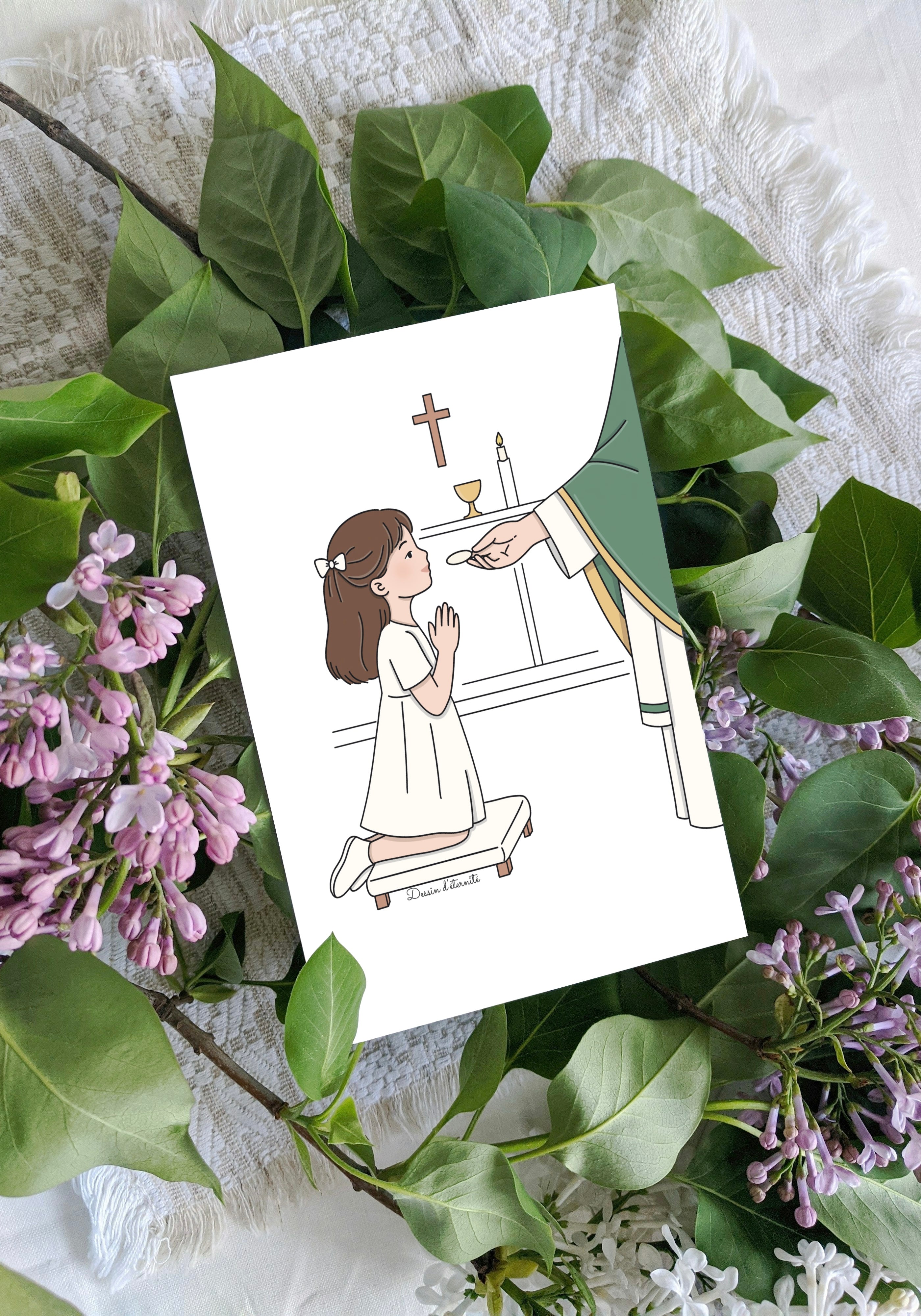 Signets première communion fillette