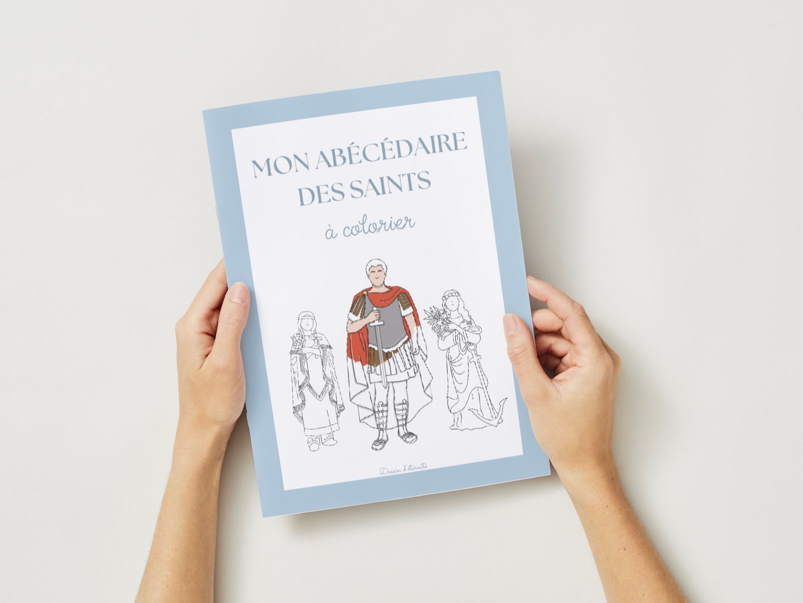 Abécédaire des Saints à Colorier