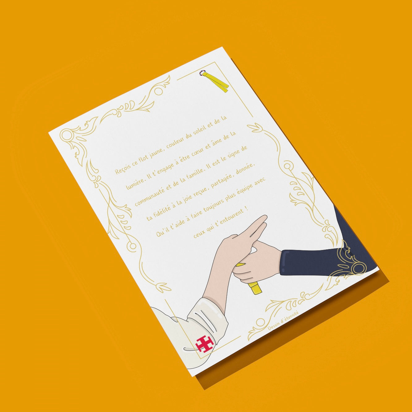 Flots jaune guide aînée suf/europe